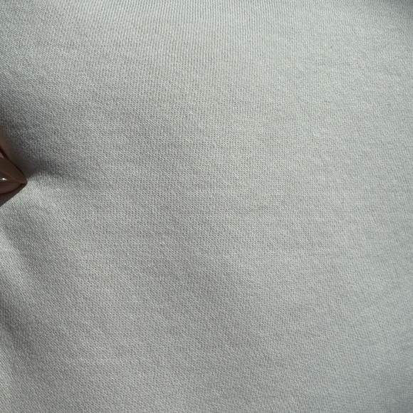 Vuori Restore Cropped Drawstring Light Pink  Crewneck Sweatshirt Sz Medium - Picture 9 of 9